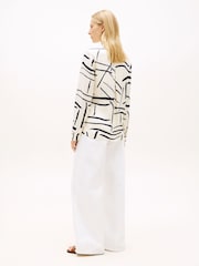 Tommy Hilfiger Regular Fit Gold Tone Button Shirt - Imaginea 3 din 5