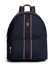 Tommy Hilfiger Blue Signature Tape Dome Backpack - Image 2 of 5