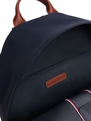 Tommy Hilfiger Blue Signature Tape Dome Backpack - Image 4 of 5