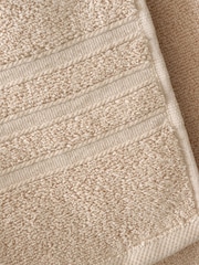 Catherine Lansfield Set of 2 Natural 100% Cotton Bath Sheet Towels - Image 2 of 3