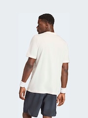 adidas White Heritage Tennis Graphic T-Shirt - Image 2 of 6