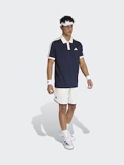 藍色 - adidas Heritage Tennis Polo Shirt - 圖片 2/6