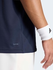 藍色 - adidas Heritage Tennis Polo Shirt - 圖片 5/6