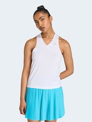 adidas White Club Tennis Vest - Image 1 of 6