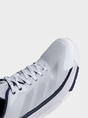 adidas White Crazyquick Padel Shoes - Image 6 of 10
