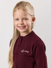 Gym King Red True Knit Fitted Cardigan - Image 3 of 4