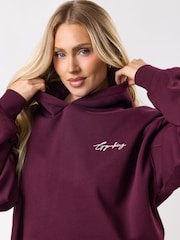 Gym King Brown Script Mindset Hoodie - Image 3 of 7