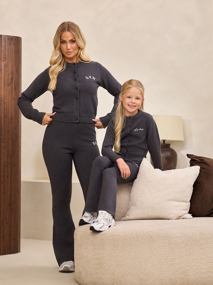 Gym King Grey True Knit Trousers - Image 1 of 4 Gym King Grey True Knit Trousers - Image 1 of 4