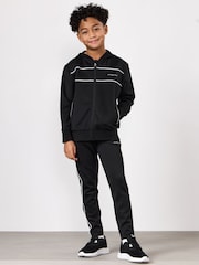 Gym King Black Core Piped Tapered Leg Joggers - Image 3 of 4