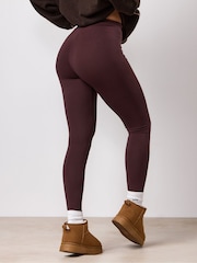 Brun - Gym King Script Mindset Jersey-leggings - Bilde 2 av 4