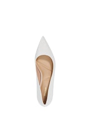 Dune London White Achievable Court Shoes - Image 4 of 5