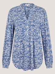 Monsoon Blue Nina Floral Jersey Blouse - Image 5 of 5
