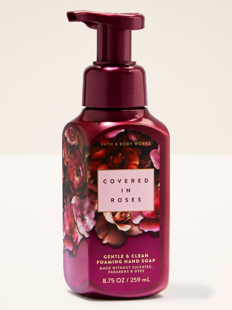 Bath & Body Works Covered In Roses Gentle & Clean Foaming Hand Soap 259ml - Image 1 of 4 Bath & Body Works Covered In Roses Gentle & Clean Foaming Hand Soap 259ml - Image 1 of 4