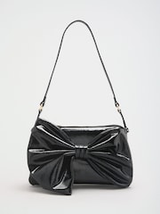 Schwarz - Lipsy – Schultertasche mit Schleife - Bild 1 von 4