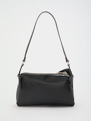 Schwarz - Lipsy – Schultertasche mit Schleife - Bild 2 von 4