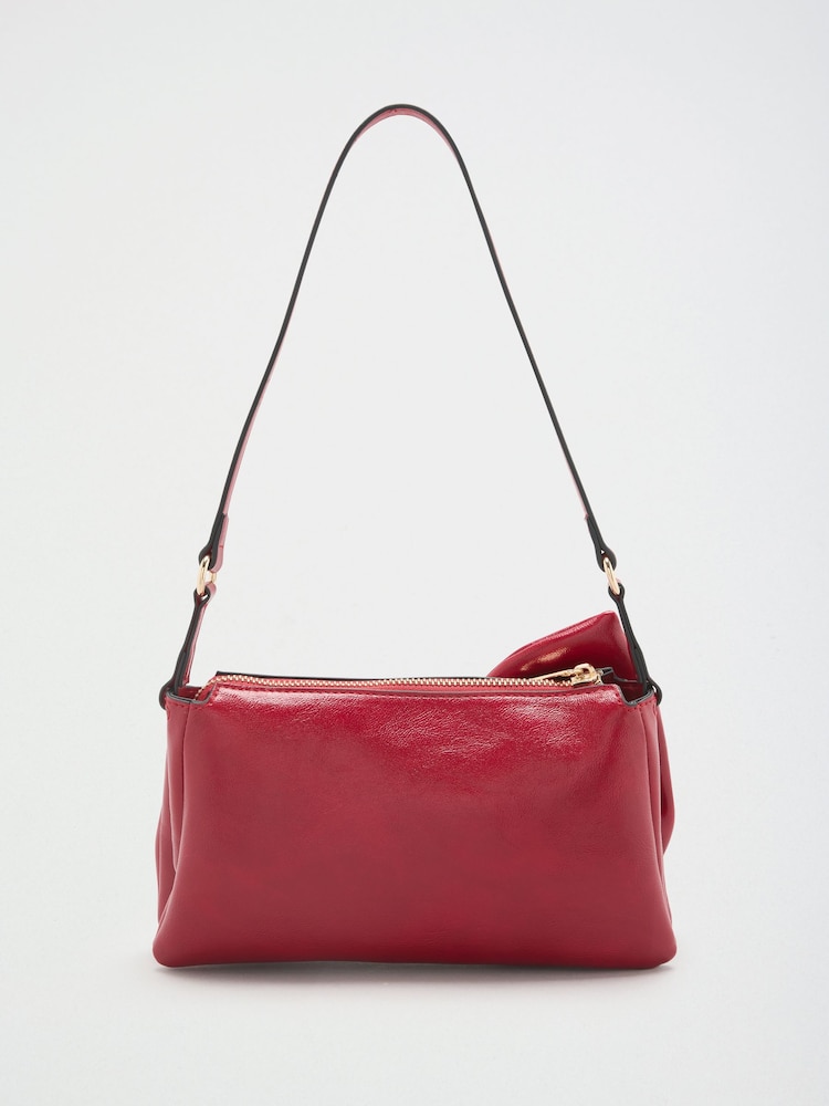 Rot - Lipsy – Schultertasche mit Schleife - Bild 2 von 4 Rot - Lipsy – Schultertasche mit Schleife - Bild 2 von 4
