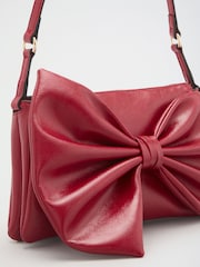 Rot - Lipsy – Schultertasche mit Schleife - Bild 3 von 4