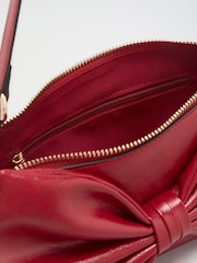 Lipsy Red Bow Shoulder Bag - Image 8 of 8