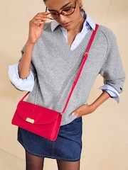 Friends Like These Red Structured Multi-Way Cross-Body Bag - Image 3 of 8