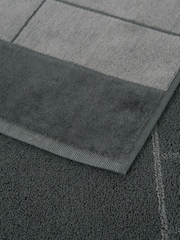 BOSS Home Charcoal Double B Towel - Image 5 of 6