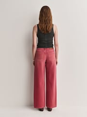 Free People Pink Nia Boyfriend Jeans - Image 2 of 8