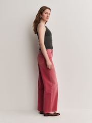 Free People Pink Nia Boyfriend Jeans - Image 4 of 8