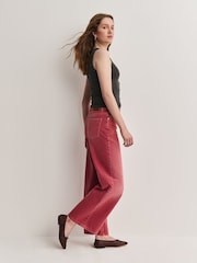 Free People Pink Nia Boyfriend Jeans - Image 5 of 8
