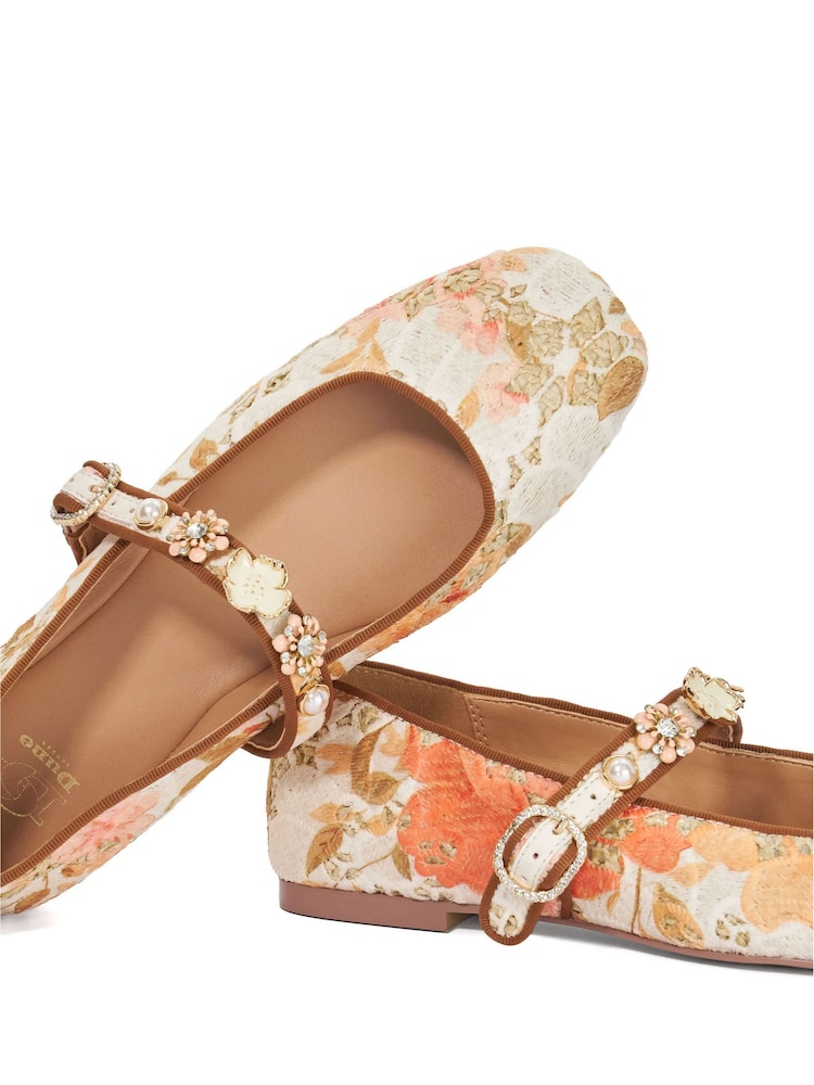 Dune London Brown Hennrietta Mary Janes Shoes - Image 6 of 6 Dune London Brown Hennrietta Mary Janes Shoes - Image 6 of 6