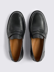 MOSS Black Camden Chunky Loafers - Image 2 of 4