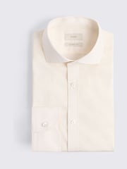 Off White - قميص تلبيس مخصص قابل للتمدد من Moss - Image 3 of 3