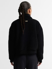 Barbour International Black Gea Fleece Jacket - Image 3 of 5