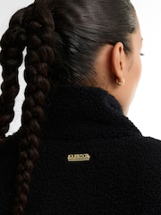 Barbour International Black Gea Fleece Jacket - Image 4 of 5
