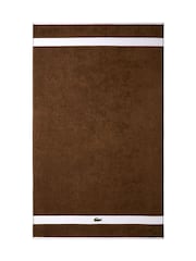 Lacoste Pecan Logo Casual Cotton Towel - Image 2 of 8