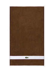 Lacoste Pecan Logo Casual Cotton Towel - Image 4 of 8