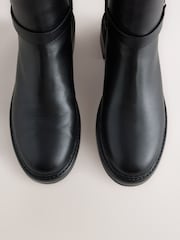 Black Standard fit Forever Comfort® Chelsea Knot Ankle Boots - Image 3 of 5