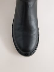 Black Standard fit Forever Comfort® Chelsea Knot Ankle Boots - Image 4 of 5