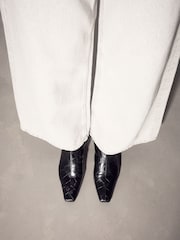 Black Forever Comfort® Chisel Toe Ankle Chelsea Boots - Image 2 of 9