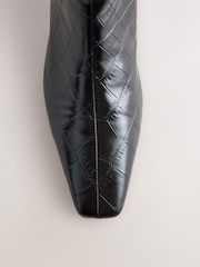 Black Forever Comfort® Chisel Toe Ankle Chelsea Boots - Image 7 of 9