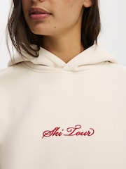Cotton On Cream Plush Premium Graphic Hoodie - Image 4 of 4