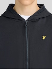 Lyle & Scott Black Zip Through Hoodie - Image 4 of 6