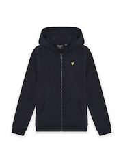 Lyle & Scott Black Zip Through Hoodie - Image 5 of 6