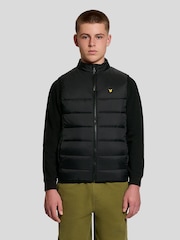 Lyle & Scott Black Sports Gilet - Image 1 of 5