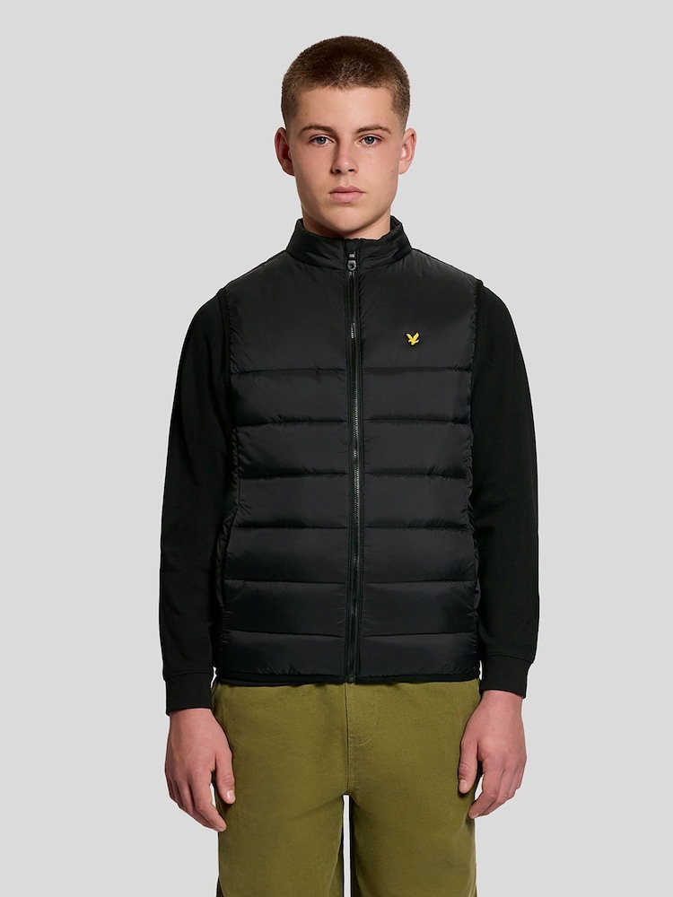 Lyle & Scott Black Sports Gilet - Image 1 of 5 Lyle & Scott Black Sports Gilet - Image 1 of 5