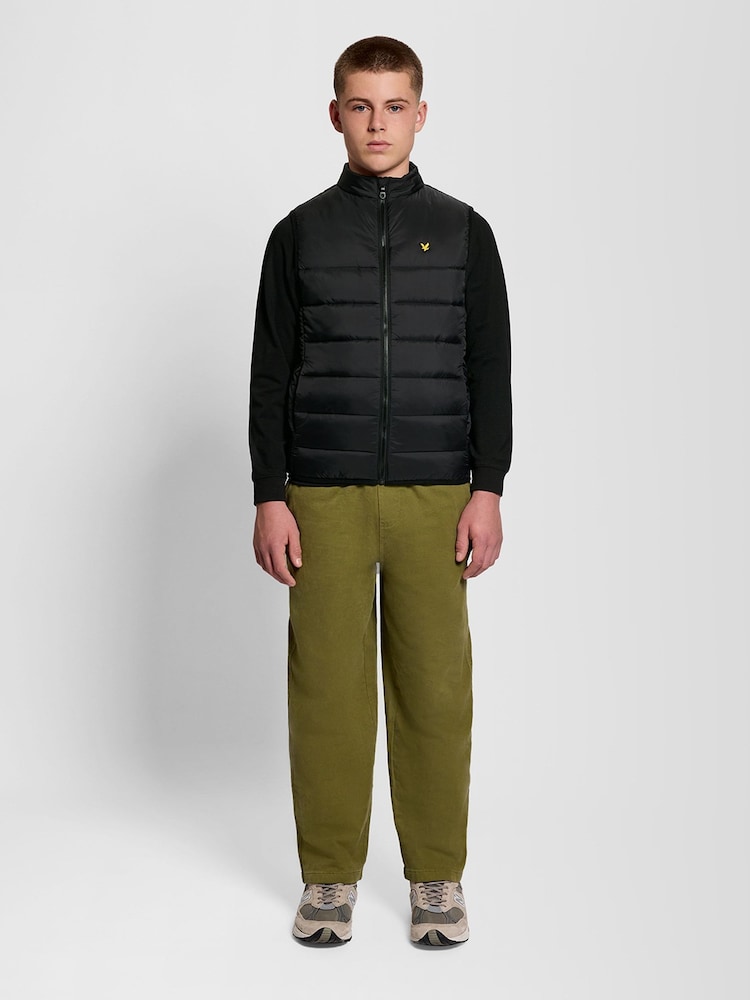 Lyle & Scott Black Sports Gilet - Image 2 of 5 Lyle & Scott Black Sports Gilet - Image 2 of 5