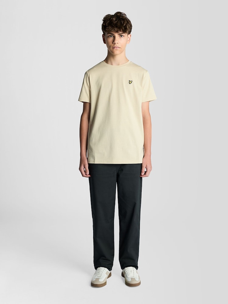 Lyle & Scott Brown Plain T-Shirt - Image 2 of 5