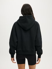 Cotton On Black Plush Premium Raglan Hoodie - Image 2 of 4