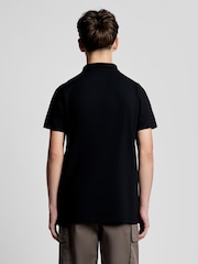 Lyle & Scott Black Core Sports Polo Shirt - Image 4 of 6