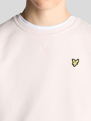 Rose - Sweat Lyle & Scott ras du cou - Image 3 sur 5