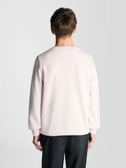 Rose - Sweat Lyle & Scott ras du cou - Image 4 sur 5