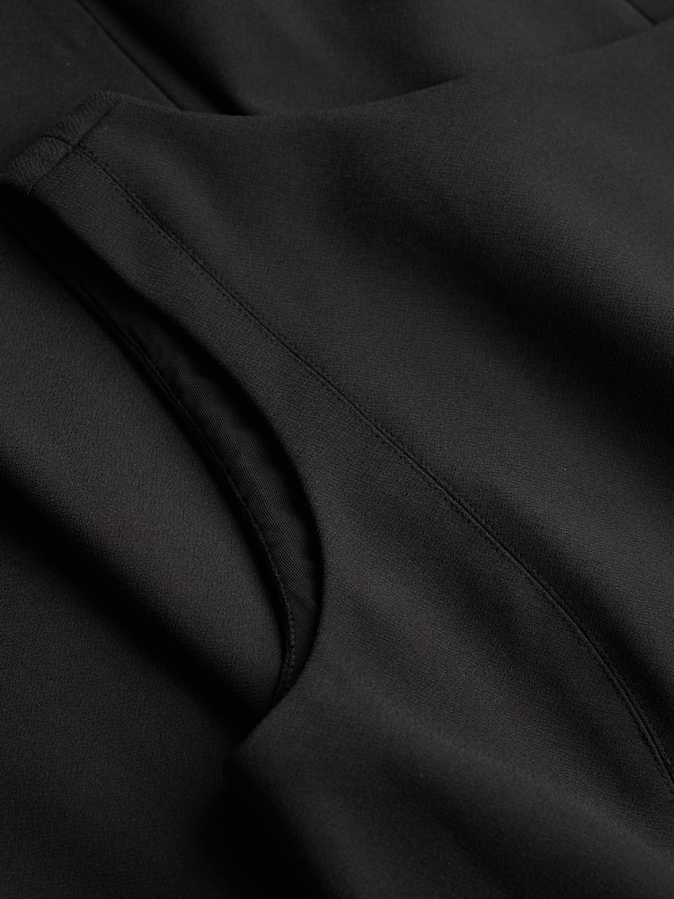 Superdry Black Scoop Back Mini Dress - Image 8 of 8